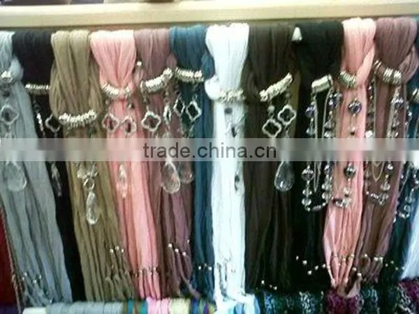 Fashion Lovely owl pendant hot sell yiwu charm scarf jewelry