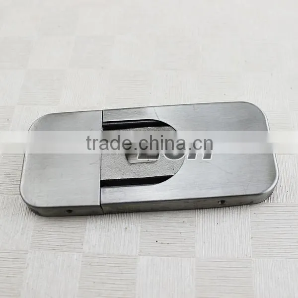 stainless steel SSS no digging surface mounting floor spring for glass door