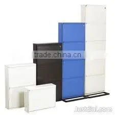 modern metal shoe rack wall mounted