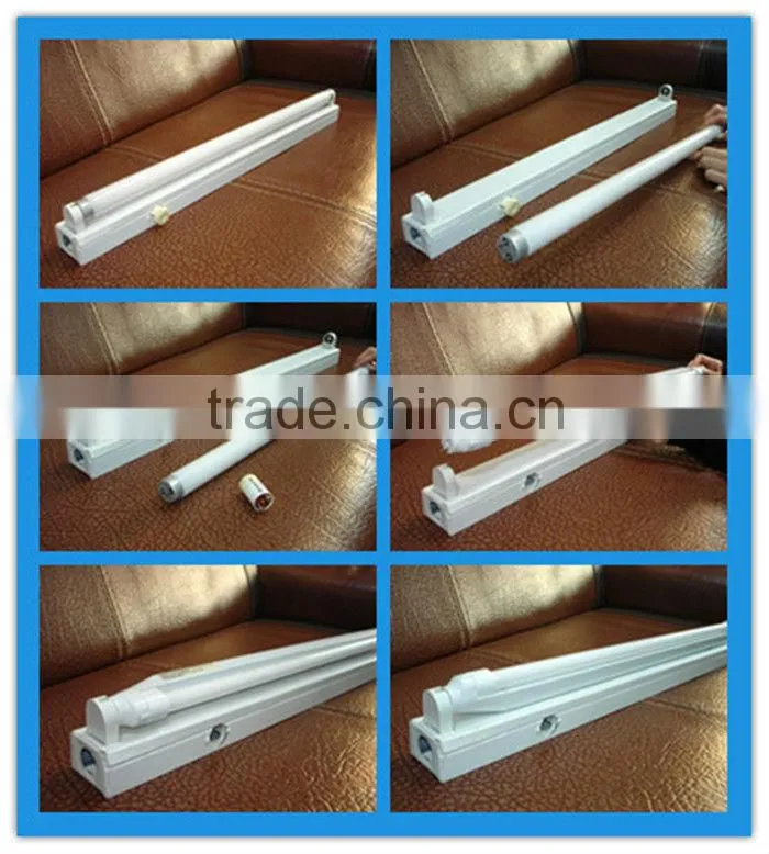 t8 converter t5 lighting fixture, UL listed