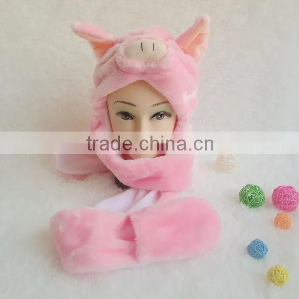 New style winter faux fur animal hat