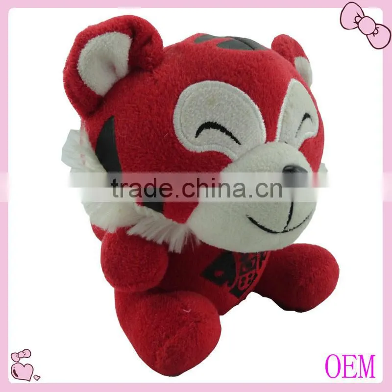 Cute stuffed plush cartoon tiger toys