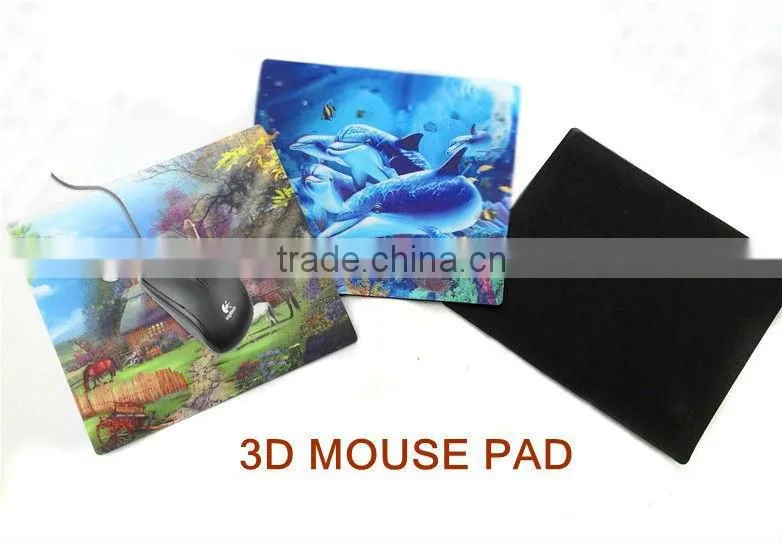 lenticular 3D mouse pad with deep 3d effect