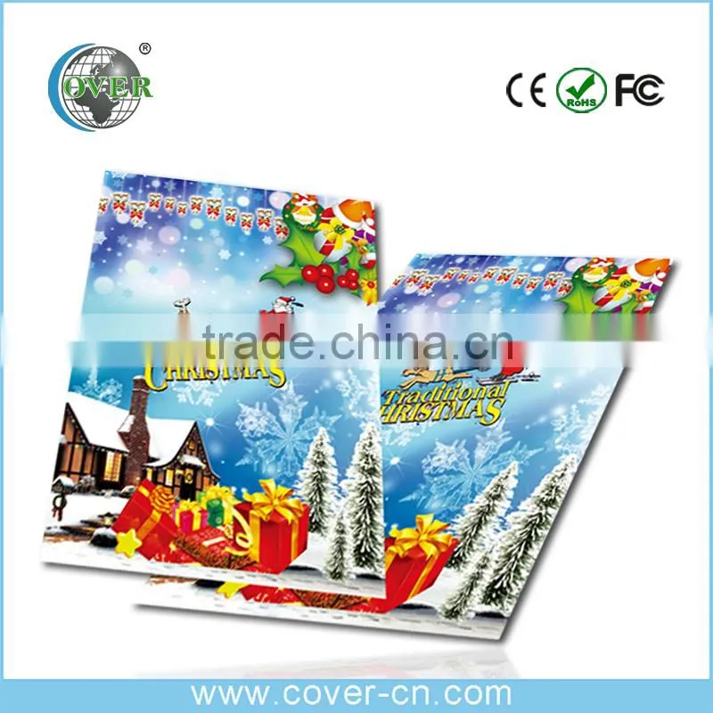 2015 christmas greeting card/music themed christmas cards/custom musical greeting card