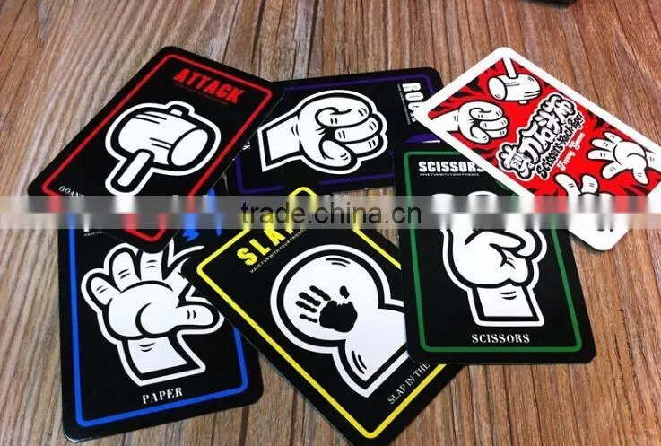 Fast delivery custom playing cards,Full Colors Printing 100% plastic playing cards Christmas Card Game ---DH20685