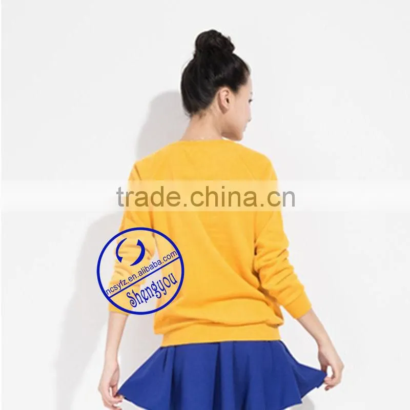 Women's classic fit Eco Friendly Pullover Hoodie/ New Style garment 2015