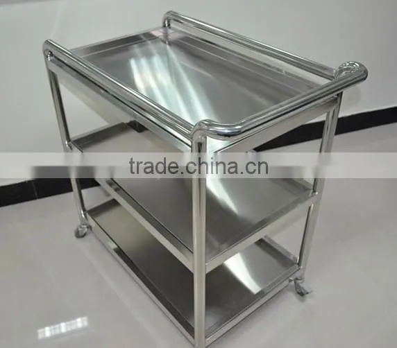 Laboratory computer work top medical trolley design