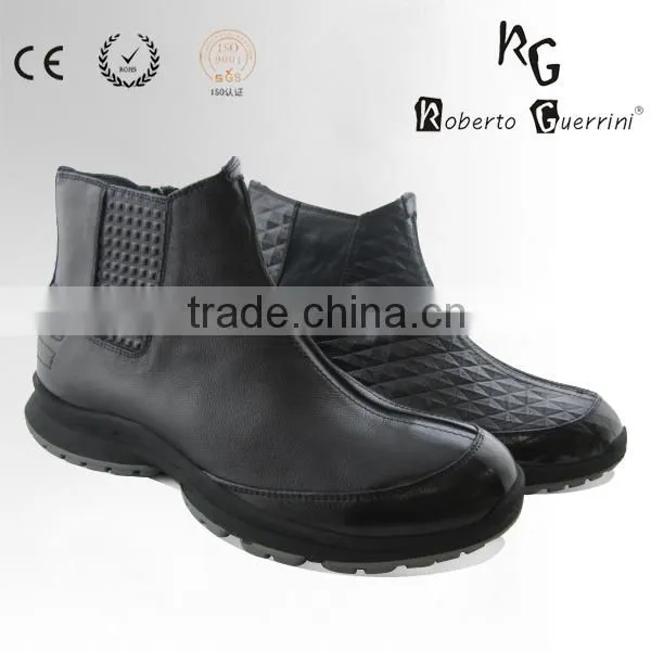 Leather Winter Anti-cold Fur Long Boots