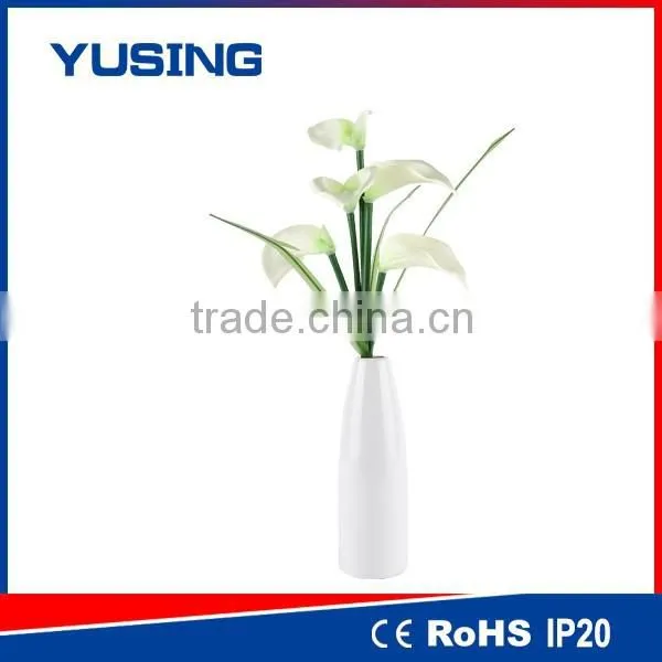 Decoration flower light led battery chinese vase lamps