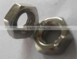 Machinery parts fastening stainless steel hex nut hardware fastener