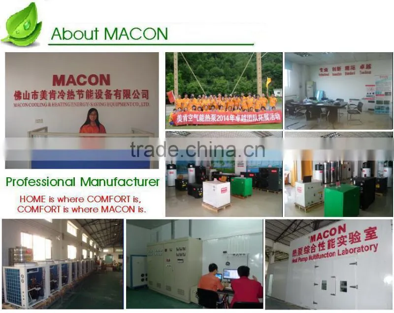 Low temperature water heat pump EVI heat pump