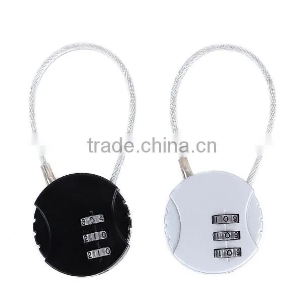 2015 New Design Combination Cable Case Lock