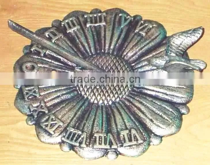 garden decoration cast iron sundial