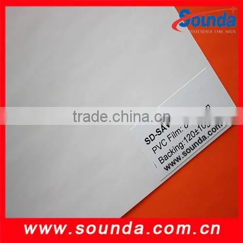 Self adhesive paper stickers one side glossy art paper