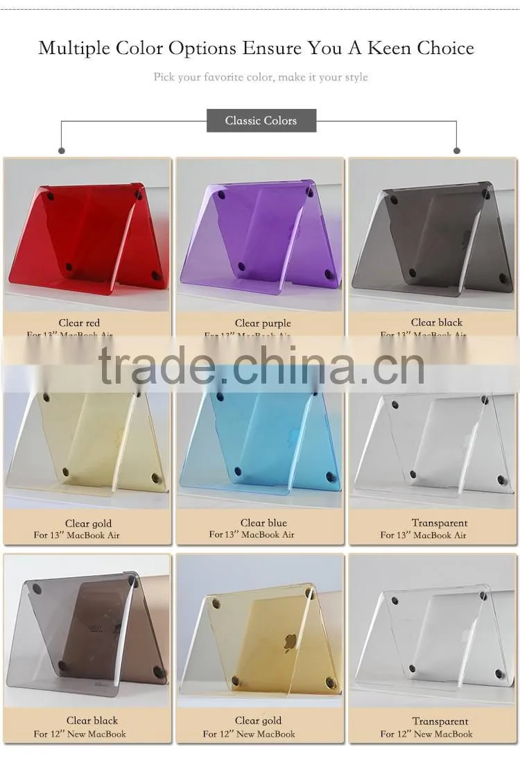 15 Inch hard PC shell For macbook Case, For Macbook Cover, For Macbook Pro Case