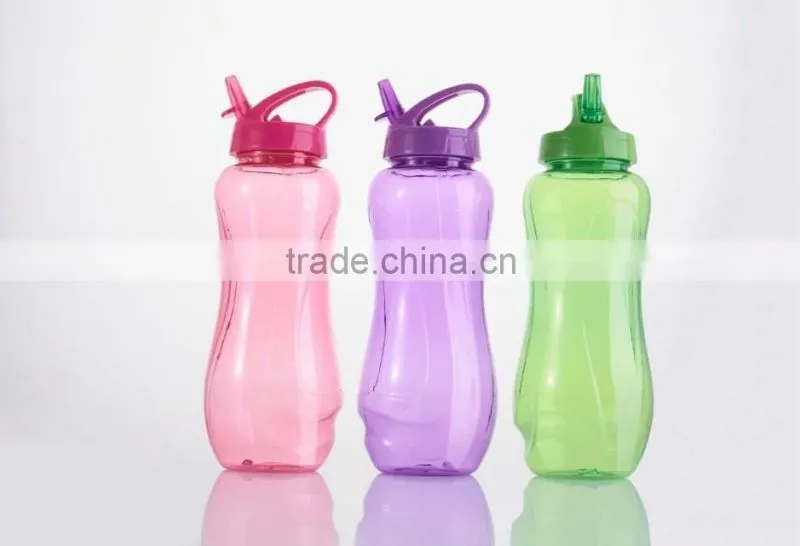 Hot selling BPA free cheap logo printed plastic sport reusable ice stick water bottle