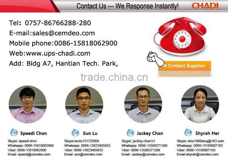 Chadi High Frequency 80Kva 40Kva All Kind Ups Prices