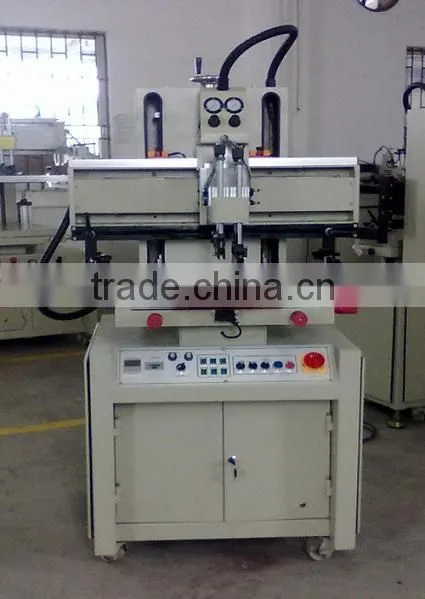 400*600 mm print size flatbed silk screen printing machine for car battery