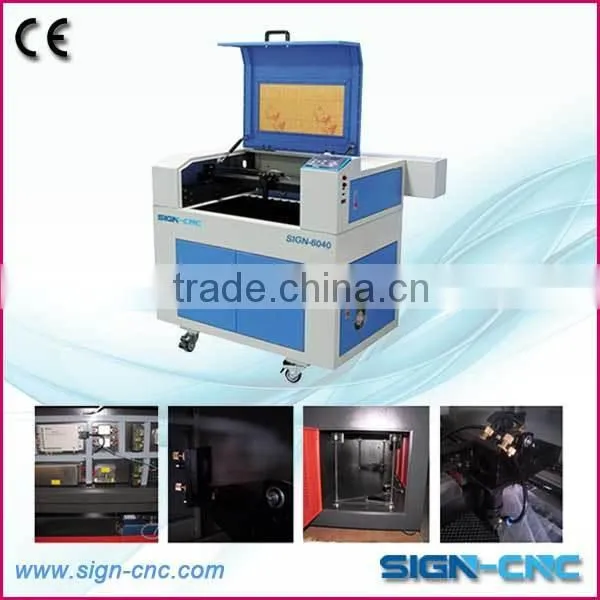 China best price 80w 4060 laser cutting machine, laser cutter for acrylic, wood