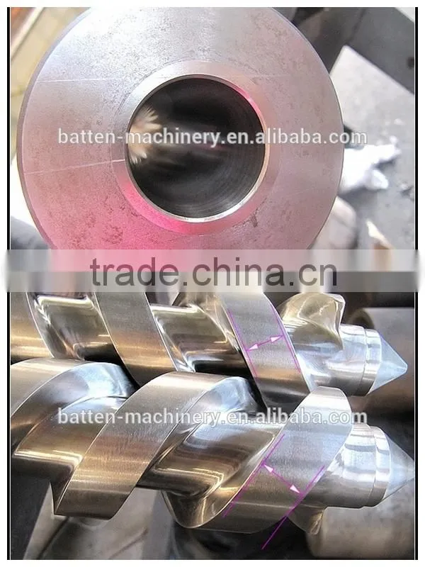 60mm single plastic machine Screw Barrel for PE film extruder machine