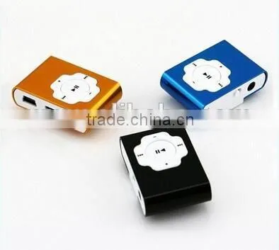 Cheap Price Mini Clip Mp3 Player With 2GB-32GB TF Card Mirco SD Card 8 Colors