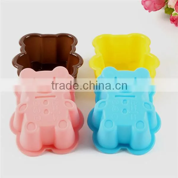 Fancy style silicone cupcake baking cups