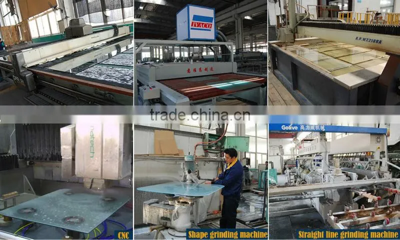 5mm 6mnm 8mm cut to size tempered glass with competitive price