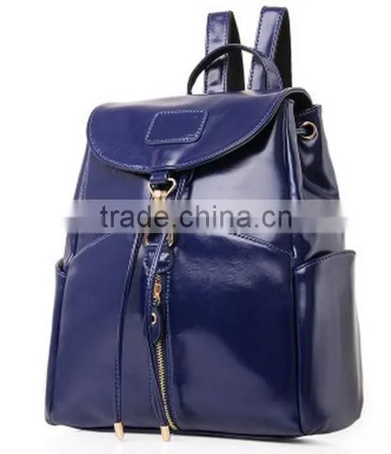 2015 Stylish oxhead travel backpacks women