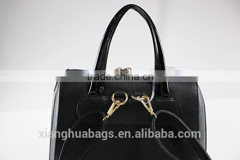 Women leather backpack