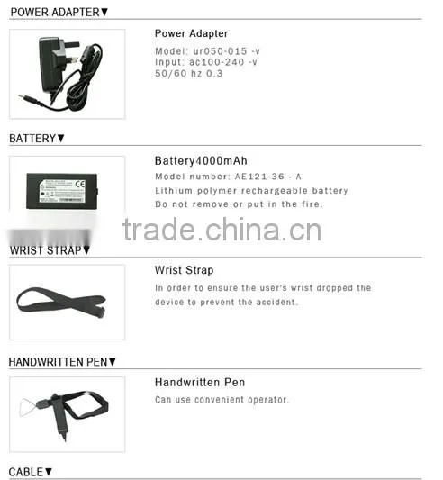 Handheld Data Capture Device, QR Barcode Reader in Membership Cards(X6)