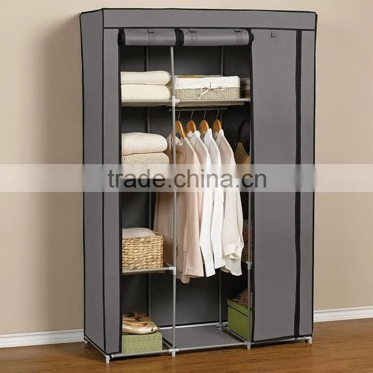 non-woven fabirc high quality bedroom wardrobe designs