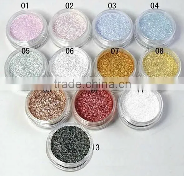 Cosmetic glitter pigments loose glitter eyeshadow powder face glitter loose powder