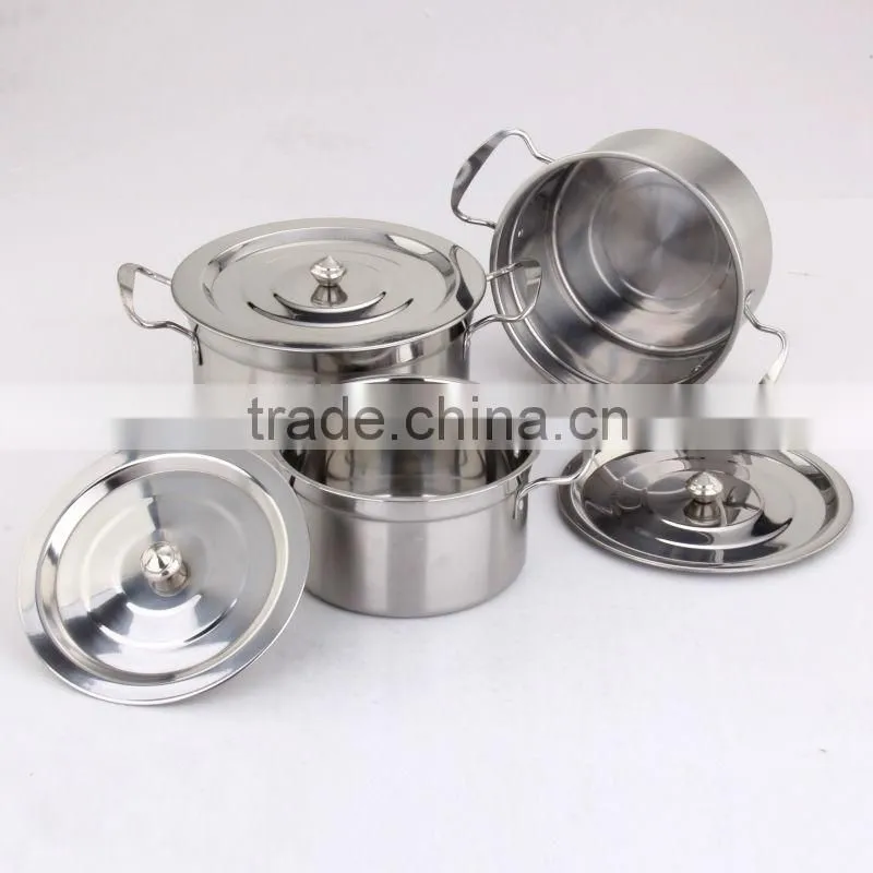 8 Pcs Stainless Steel Cookware Set