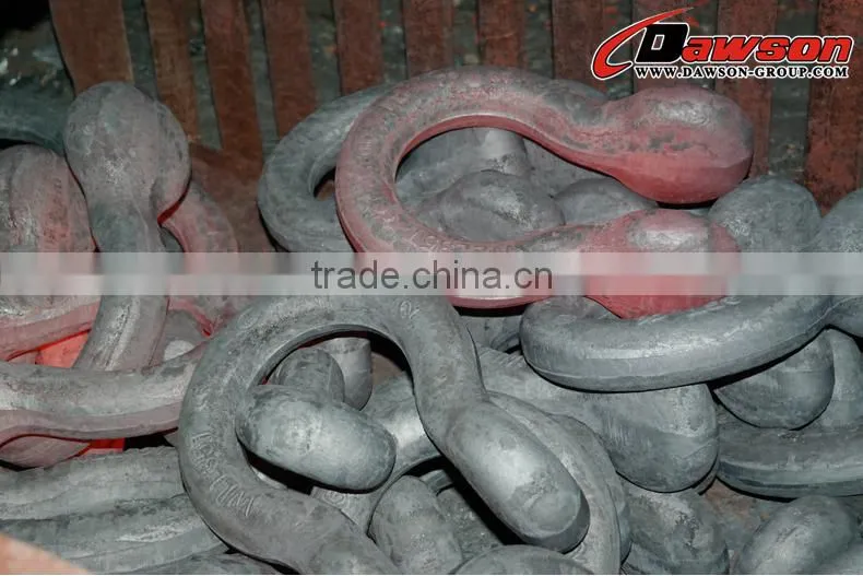 Qingdao manufacture bolts and nuts screw pin bow shackle