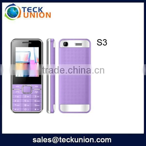 S3 2.4inch wholesale unlocked dual sim quad band GSM phone