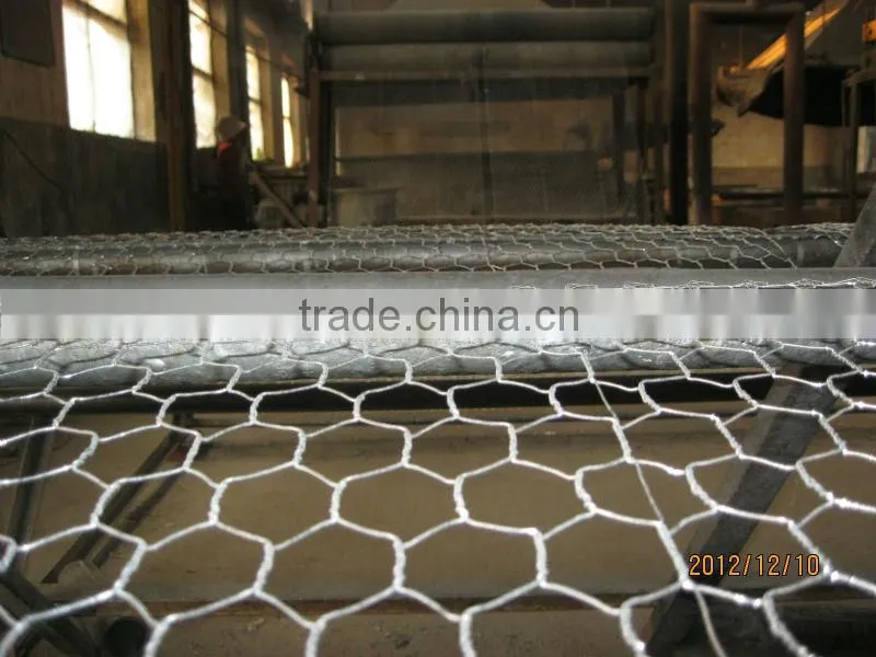 factory direct sale galvanized hexagonal weaving wire netting