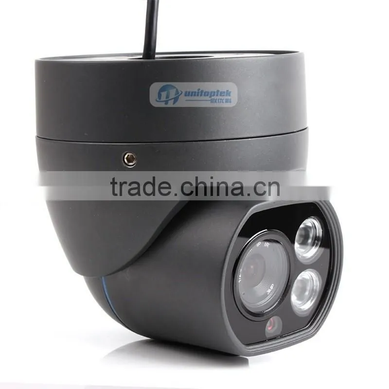 4mm Fixed Lens 2.0MP Security HD TVI Outdoor With 30m IR Range HD CCTV Dome Camera Colour Black