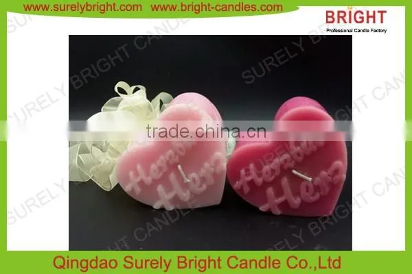 Hot Sale Heart Shape Wedding Candle