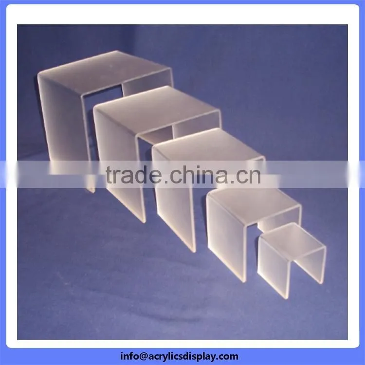 New Arrival Fast Delivery mirrored acrylic riser