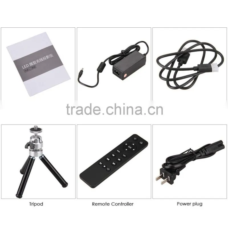 200 ANSI Lumens DLP mini projector hdp200 bluetooth function hd smartphone projector