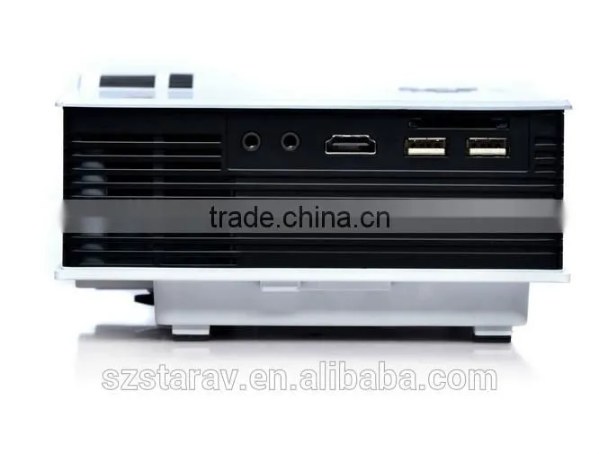 UC 40 800*480 800 lumens mini projector for home theater business training presentation