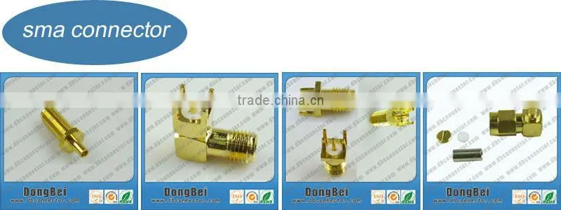 50 ohm SMA male right angle antenna connector