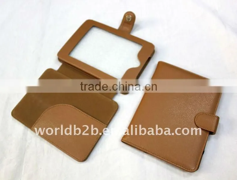 Booklet design Leather Cover Case for the Kindle Touch