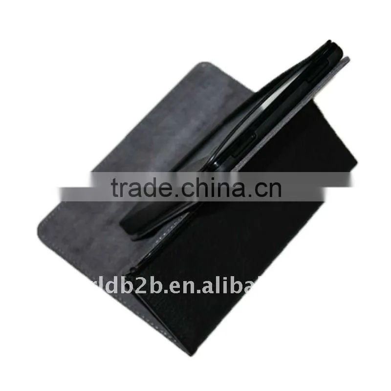 Dual-View 360 degree roate Leather Folio Case Cover for Amazon Kindle Fire 7-Inch Android Tablet
