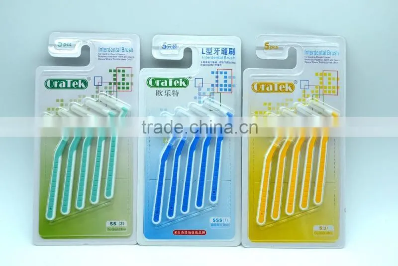 Right Angled Version Interdental Teeth Cleaning Brush