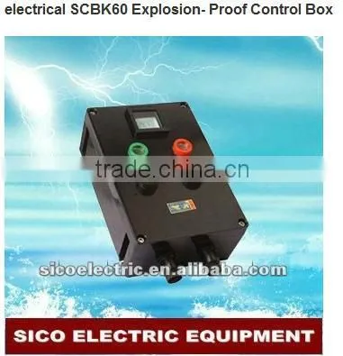 Explosion-proof control box