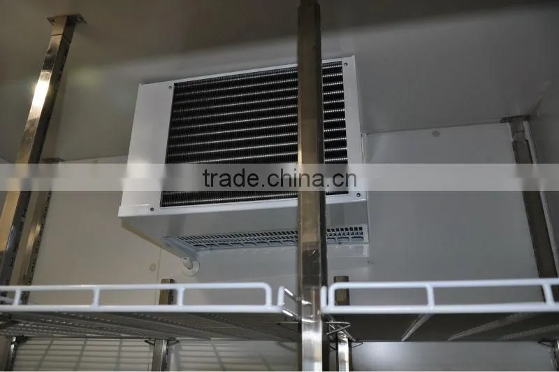 Supermarket glass door cold storage room
