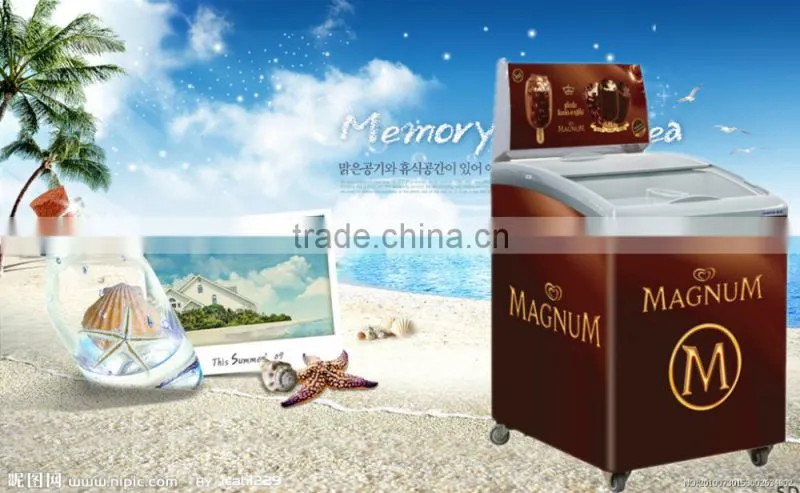 all kinds commericial freezer ice cream display chest freezer showcase