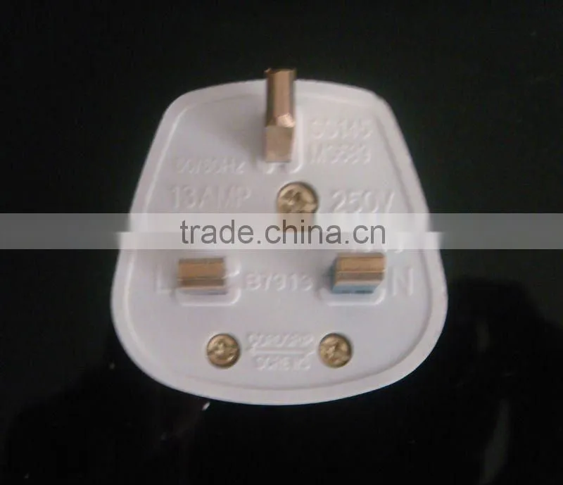British style double 13A british plug switched socket with neon and 2 USB