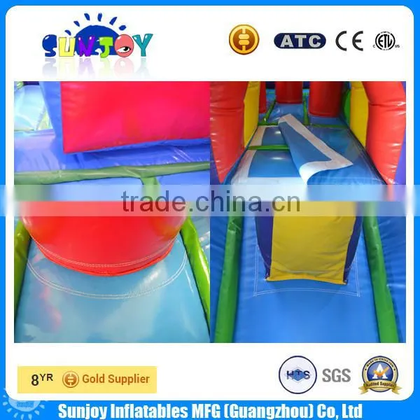 2016 Kids inflatable outdoor obstacle course equipment for sale